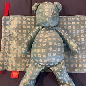Harveys Blue Chambray collectible stuffed bear